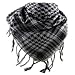 Trendy Premium Houndstooth Check Soft Square Scarf - Black & Grey Multi By Trendsblue Image #1