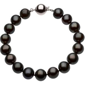 Freshwater Black Cultured Pearl Bracelet