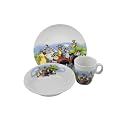 Retsch Arzberg Kindergeschirr Set Tiere, im Geschenkkarton, 3-teilig, B-Ware