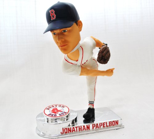Boston Red Sox Official MLB #58 Jonathan Papelbon Platinum series action Bobble Head