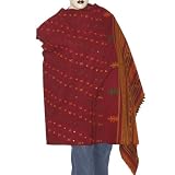 Body Wrap Tribal Embroidered Wool Shawls 80 x 40 inches