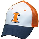 Men`s University of Illinois Mesh Back Cap