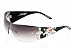 ED HARDY CROSS Sunglasses Black Shades