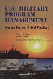 U.S. Military Program Management: Lessons Learned and Best Practices