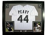 Jake Peavy Signed Jersey - Framed Coa New - PSA/DNA Certified - Autographed MLB Jerseys
