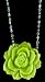 Classic Hardware Retrolite Jade Rose Necklace