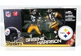McFarlane NFL Pittsburgh Steelers James Harrison and Mean Joe Green Collector's Edition Action Figure 2-Pack