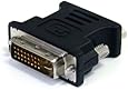 StarTech DVI Male to a VGA Female Connector, Black (DVIVGAMFBK)
