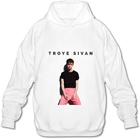 Troye Sivan Tour 2016 White Hooded Sweatshirt For Men