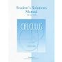 Student's Solutions Manual to accompany Calculus