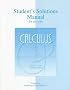 Student's Solutions Manual to accompany Calculus