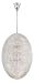 Eurofase 23015-012 Encore 48-Light Pendant Lighting, Chrome