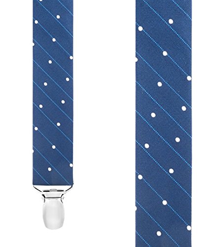 100% Silk Ringside Dots Suspenders