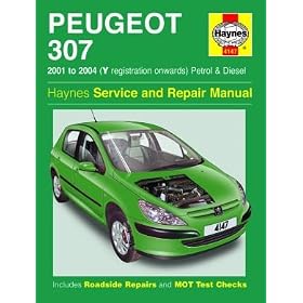 Haynes Workshop Manual PEUGEOT 307 01-04