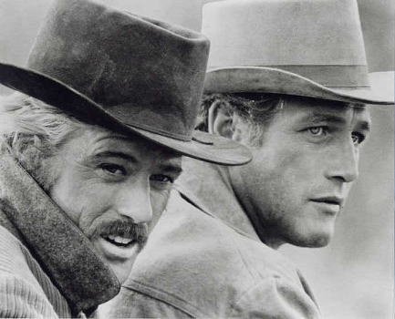 ブロマイド写真★『明日に向かって撃て！』ロバート・レッドフォード＆ポール・ニューマン