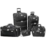 Samsonite 5 Piece Nested Luggage Set, Black