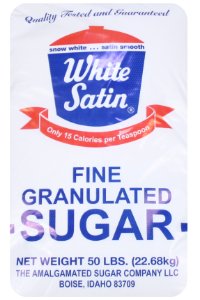 Amazon.com : Granulated Sugar - 50 Pound Bag : White Sugar : Grocery