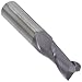 YG-1 E5020 Carbide Square Nose End Mills, Inch, TiAlN Finish, 30 Degree Helix, For Use With Aluminum/Aluminum Alloys, Plastics, Steel/Steel Alloys