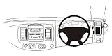Puregadgets Exclusive Brodit ProClip Mount for Renault Trafic 2002-2009 RHD (#603198)