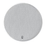 New Poly-Planar 8" Platinum Round Marine Speaker - (Pair) White