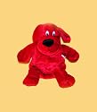PLÜSCH RUCKSACK HUND ROT KINDER KLEINKIND TASCHE NEU!