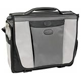 McKlein Southport Nylon Side Entry Laptop Messenger Bag - Silver