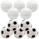 5 Smooth and 5 Soccer Foosballs