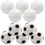 5 Smooth and 5 Soccer Foosballs