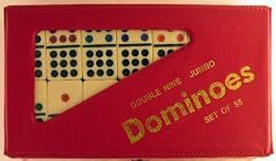 Dominoes Double Nine Jumbo Set of 55
