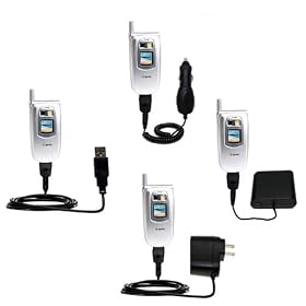 Road Warrior Kit for the Sanyo SCP-5300 includes a Car and Wall Charger AND USB cable AND... by Gomadic for the SCP-5300 / SCP 5300