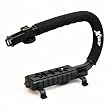 Opteka X-GRIP Professional Camera / Camcorder Action Stabilizing Handle with Hot-shoe for Flash or