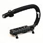 Opteka X-GRIP Professional Camera / Camcorder Action Stabilizing Handle with Hot-shoe for Flash or Video Light