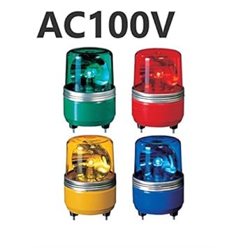 【クリックで詳細表示】パトライト(回転灯) 小型回転灯 SKH-100EA AC100V Ф100 防滴 赤【代引不可】 生活用品 インテリア 雑： ホーム＆キッチン
