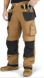 Produkt-Bild: 32 x 32 Lee Cooper Braun Cargo Arbeitshose 210 mit Kniepolstertaschen