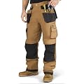Lee Cooper Braun Cargo Arbeitshose 210 mit Kniepolstertaschen