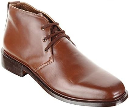 Handmade Damen Frost Drake Square toe design high quality leather Mens Shoes, Color Brown, Size US11