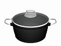 Fissler Kochtopf Black Edition 24 cm, 4,6l schwarz