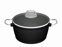 Fissler Kochtopf Black Edition 24 cm, 4,6l schwarz