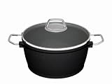 Fissler Kochtopf Black Edition 24 cm, 4,6l schwarz