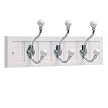 18 Inch Cottage Rail with 3 Balltop Hooks