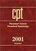 Book CPT 2001 Deluxe Edition, Case Bound, Thumb Indexed