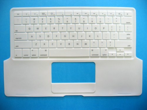 Rasfox White Preprint KeyBoard Skin For 13" MacBook(Leopard)