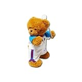 Lacrosse Bear 18" Jointed Sports Bear - Boy with White Stick