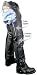 Best Seller Men's Premium Motorcycle Easy Fit Chaps with Zipper On Thigh Image