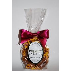 Bequet Artisan Caramels Butterscotch Flavor 4 oz bag