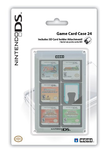 DS Game Card Case 24 - Clear