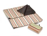 Picnic Time 637-00-990 Sunshine Blanket 59x51 Inch Blanket with PVC waterproof backing