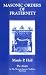 Book Masonic Orders of Fraternity (Adept Series)