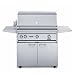 Lynx Gas Grills 36 Inch Natural Gas Grill On Cart With 1 ProSear Burner And Rot L36PSFR-1-NG