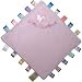 Pink Little Sweetheart Love Notes Little Taggie Security Blanket